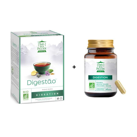 Lot Digestion : thé + complément alimentaire