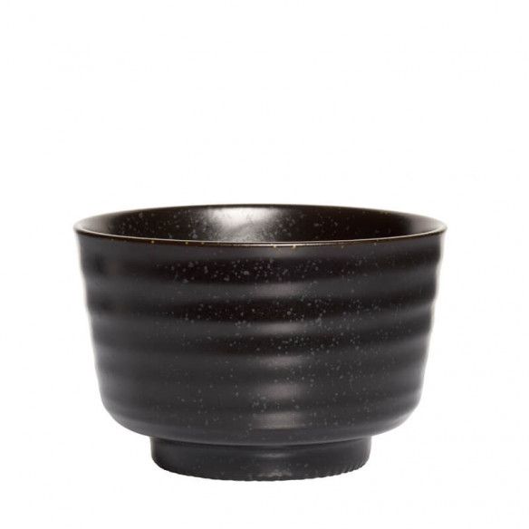 Schwarze Matcha-Schale