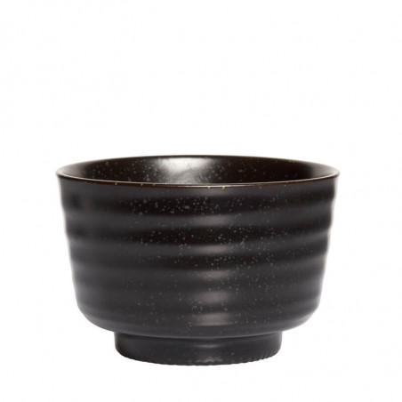 Schwarze Matcha-Schale