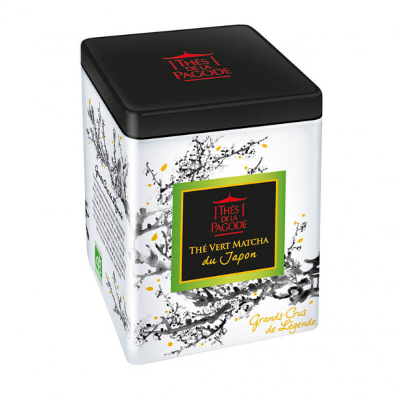 Grüner Matcha-Tee Aus Japan - visuell dosen 40g