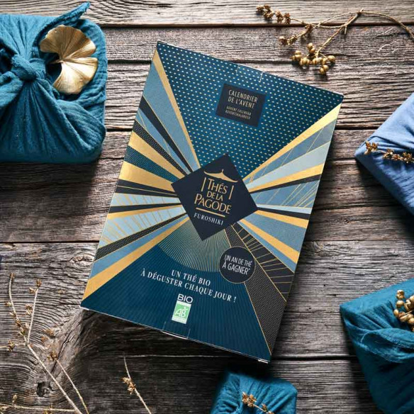 Organic teas and herbal teas advent calendar