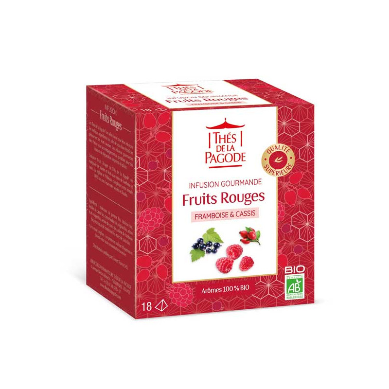Infusion fruits rouges vrac Thé de la Pagode - 70 g : Tisanes