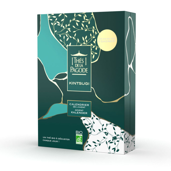 Organic teas and herbal teas advent calendar