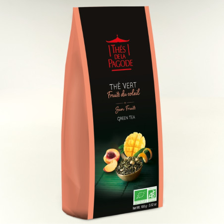 Summer fruit green tea