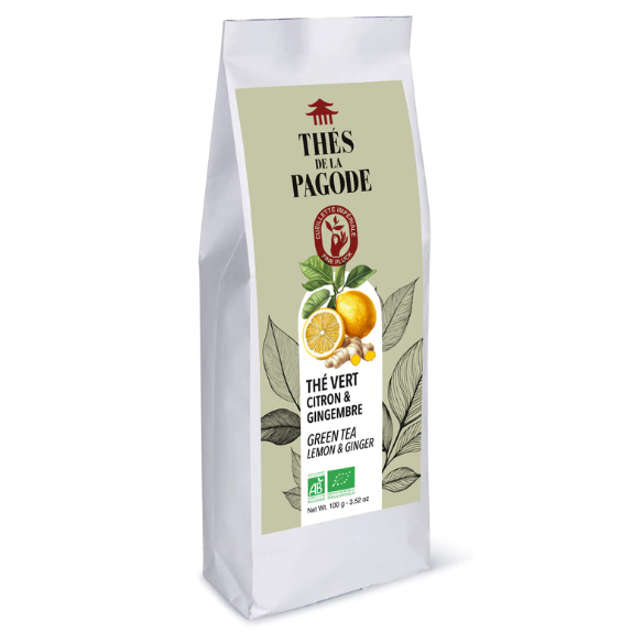 Lemon & Ginger Green Tea