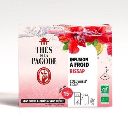 Infusion à froid au Bissap