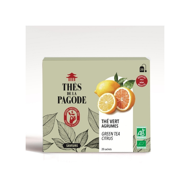 Fresh, zesty notes, a subtle green tea... Thes de la Pagode