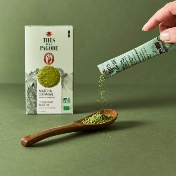 Thé Matcha cérémonie Bio du...