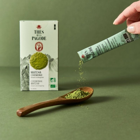 Thé Matcha cérémonie Bio du Japon