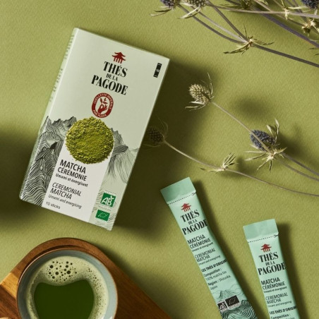 Thé Matcha cérémonie Bio du Japon
