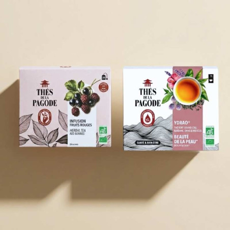 Pack beauté : Ydrao & Infusion fruits rouges