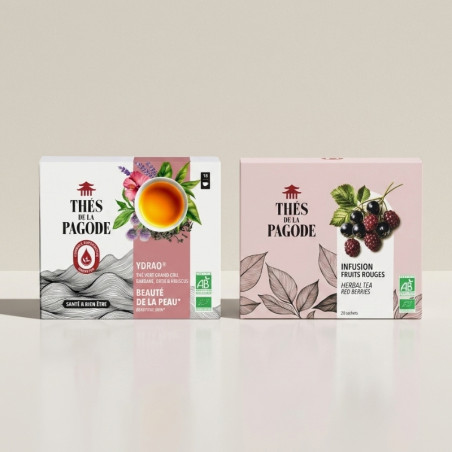 Pack beauté : Ydrao & Infusion fruits rouges