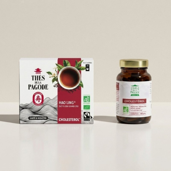 Lot cholestérol : thé +...
