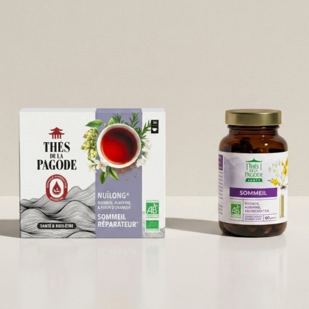 Lot Sommeil : tisane + complément alimentaire