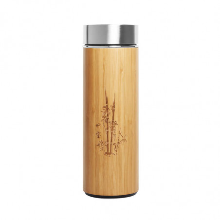Bamboo Thermos Flask