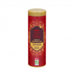 Thé noir "pain d'épices" - Visuel de la boite métal 85g