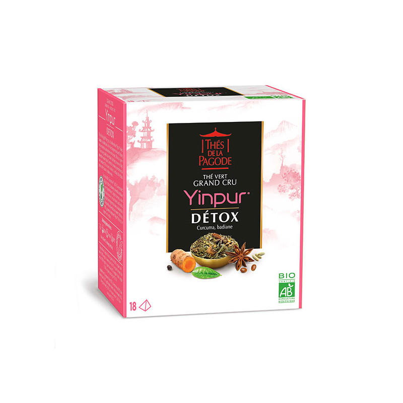 Yinpur - Visuel du packaging de 18 sachets