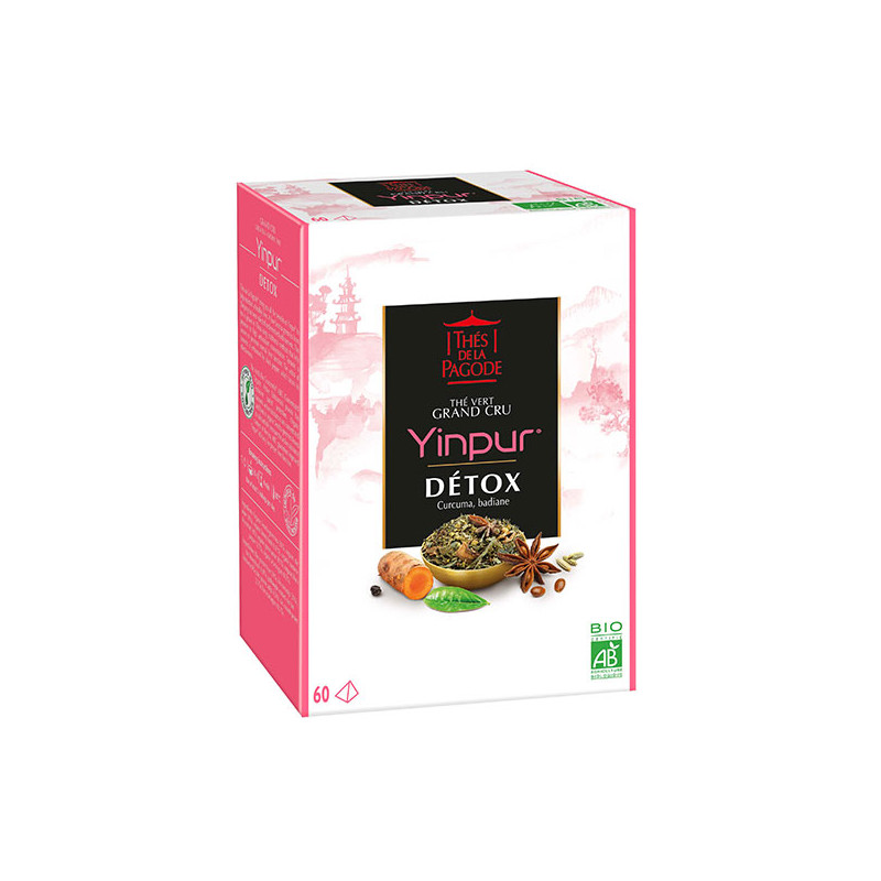 Yinpur - Visuel du packaging de 60 sachets
