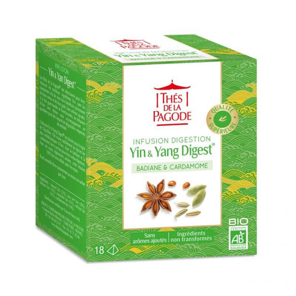 Yin Yan Digest - Visuel de la boite de 18 sachets