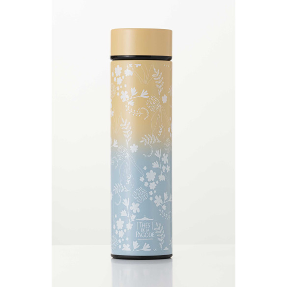 Thermos "Fleurs givrées" - visuel du thermos