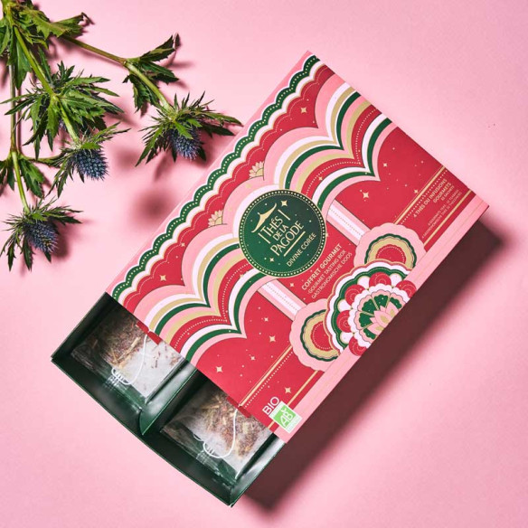 Coffret Thé Noel gourmand "Divine Corée"