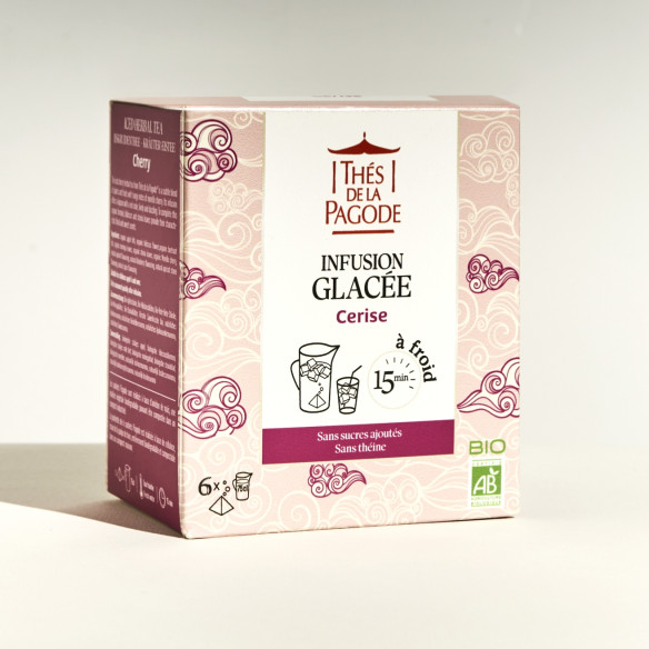 Infusion glacée à la cerise