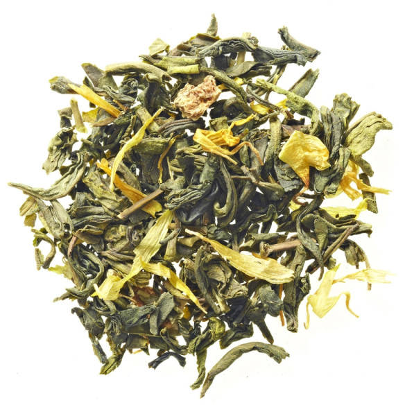 Thé vert agrumes - Visuel du blend