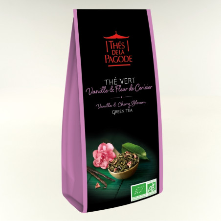 Thé Vert Vanille & Fleur de Cerisier