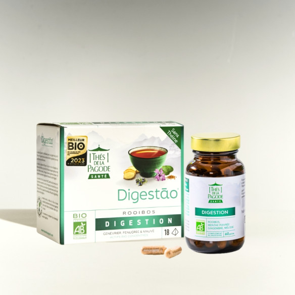 Lot Digestion : tisane + complément alimentaire