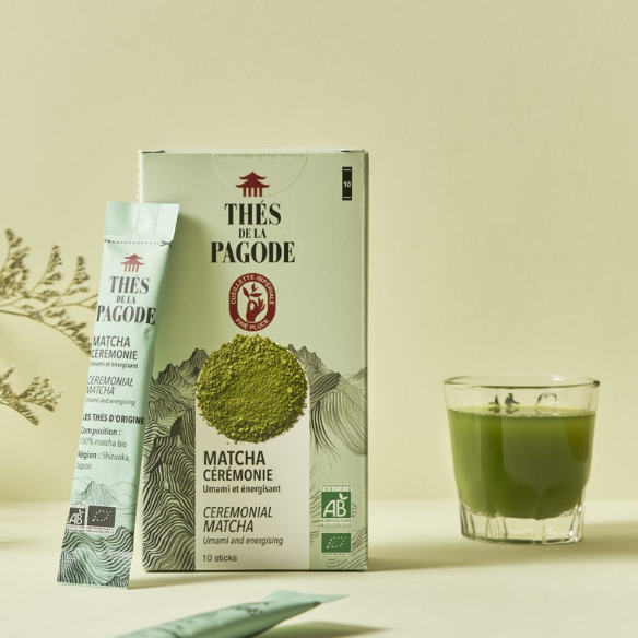 Thé Matcha cérémonie Bio du Japon