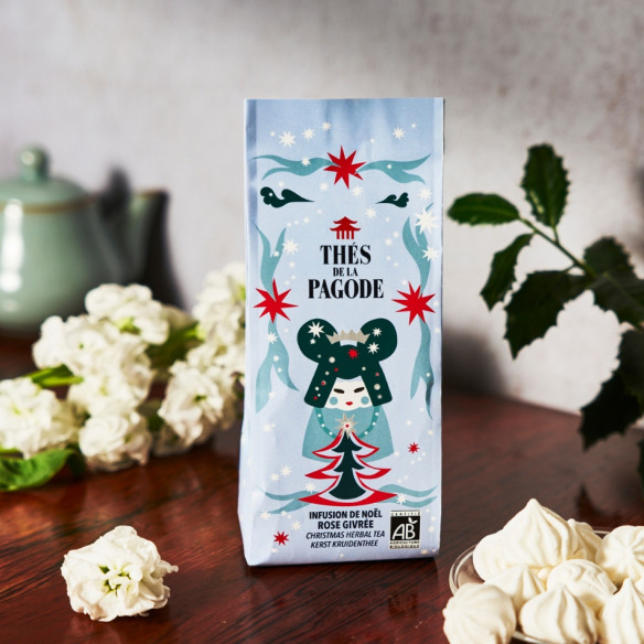 Infusion de Noël Rose Givrée