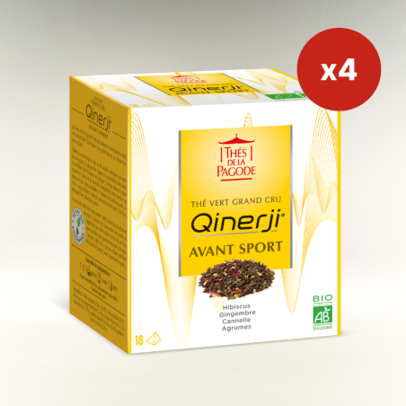 Qinerji avant sport - 72 infusettes