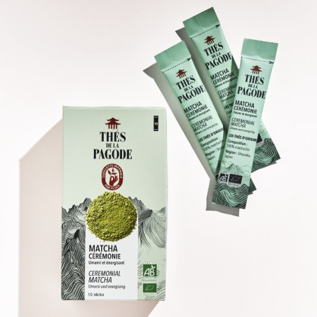 Coffret Matcha Bio cérémonie