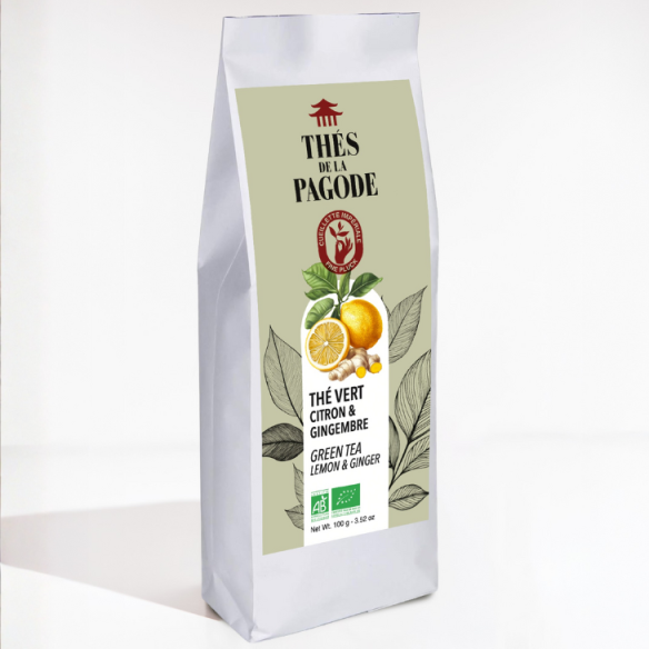 Thé Vert Citron Gingembre
