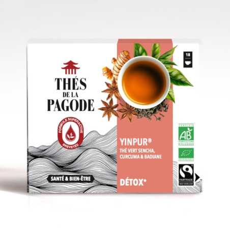Lot minceur & Détox : Infusion silhouette et yinpur bio