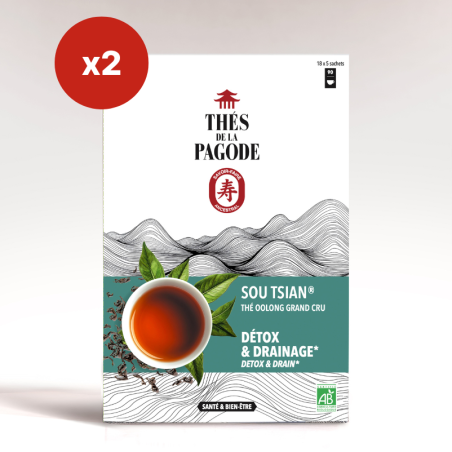 Lot de 2 Sou Tsian - 180 sachets