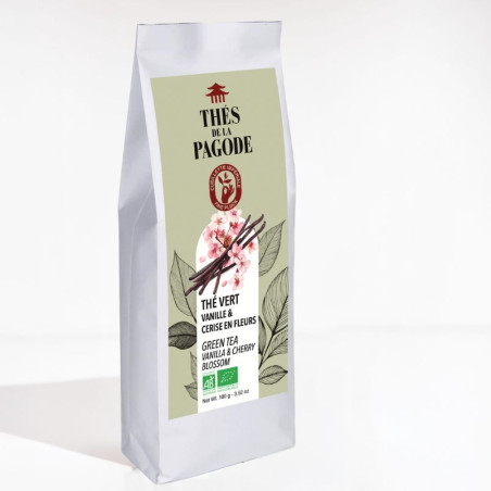 Thé Vert Vanille & Fleur de Cerisier