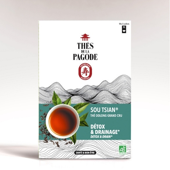 Sou Tsian detox boite de 90 sachets