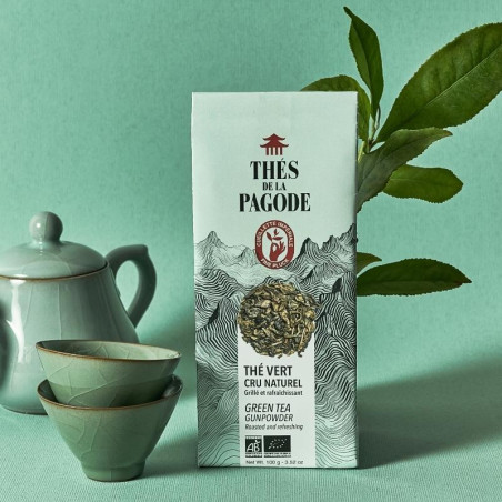 Thé vert bio Gunpowder, doux et pur - lifestyle