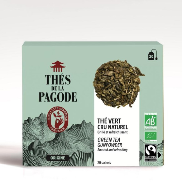 Thé vert bio cru naturel