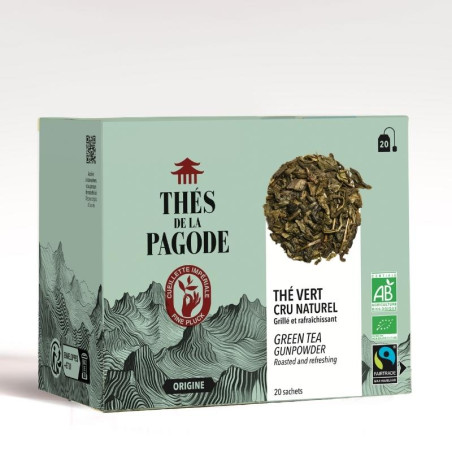 Thé vert bio cru naturel