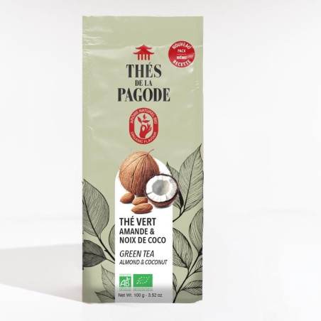 Thé Vert Litchi Coco - face