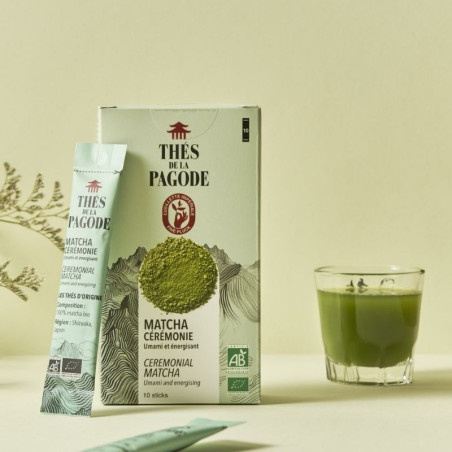 Thé Matcha cérémonie Bio du Japon