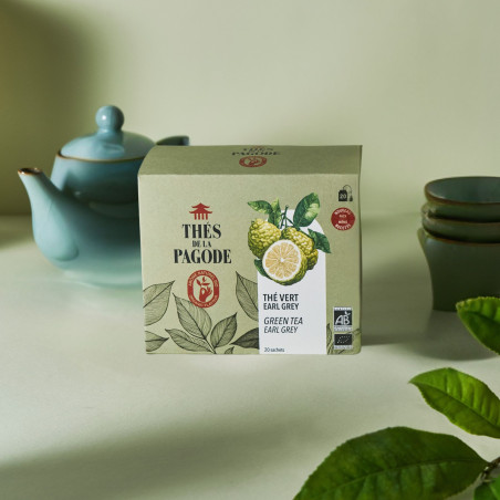 Thé Vert Earl Grey