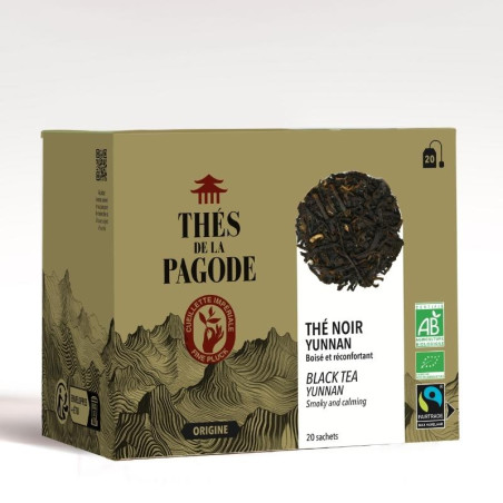 Thé noir Yunnan sachet 20 infusettes