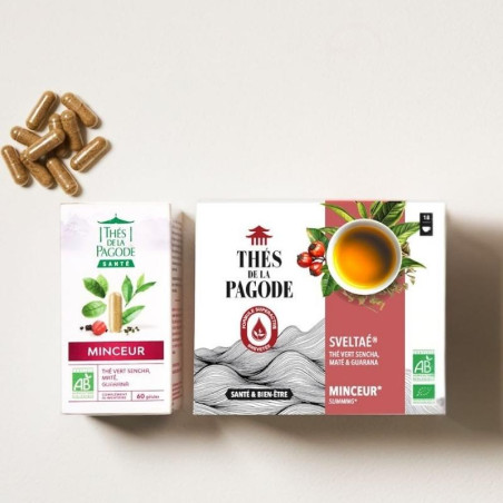 Pack minceur : infusion et complément bio