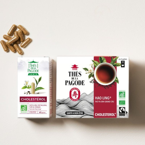Lot cholestérol : thé +...