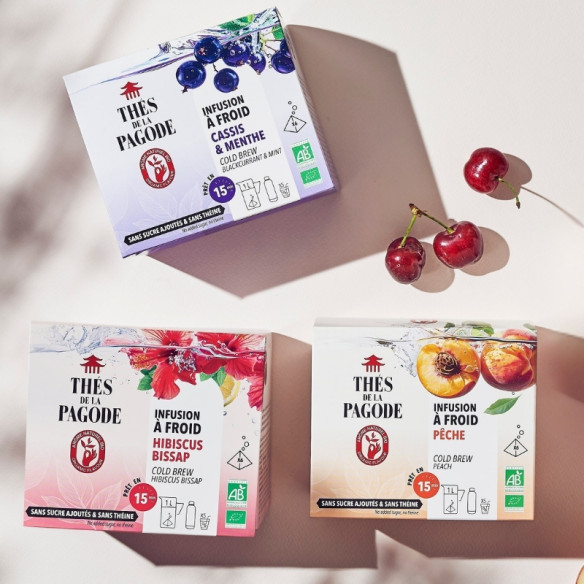 Lot de 3 infusions glacées