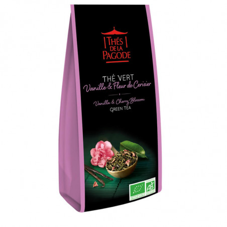 Thé Vert Vanille & Fleur de Cerisier