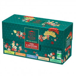 Coffret Métal Thés Féériques de Noël bio - 40 sachets